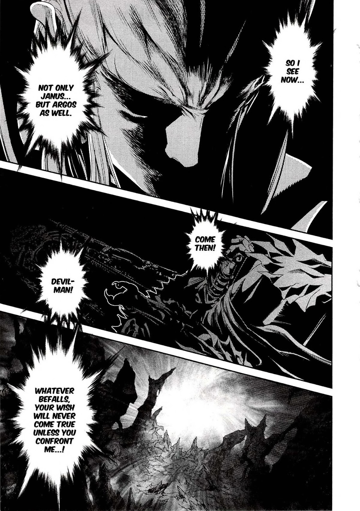 Devilman Tai Yami no Teiou Chapter 9 page 22 - Chapter 9: A Bloody War