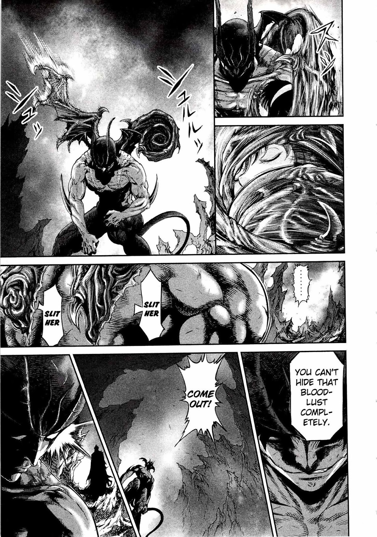 Devilman Tai Yami no Teiou Chapter 9 page 7 - Chapter 9: A Bloody War