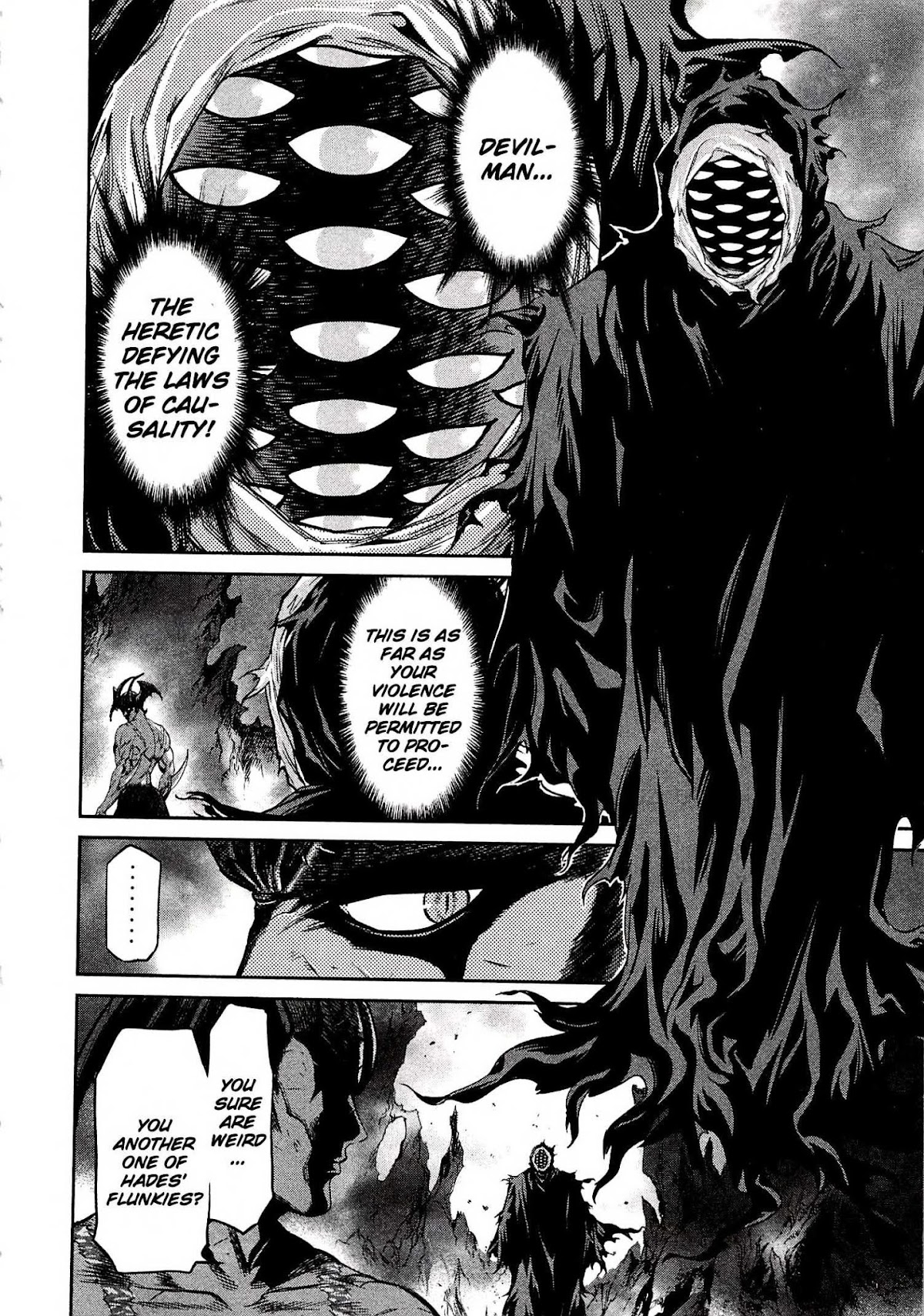 Devilman Tai Yami no Teiou Chapter 9 page 8 - Chapter 9: A Bloody War