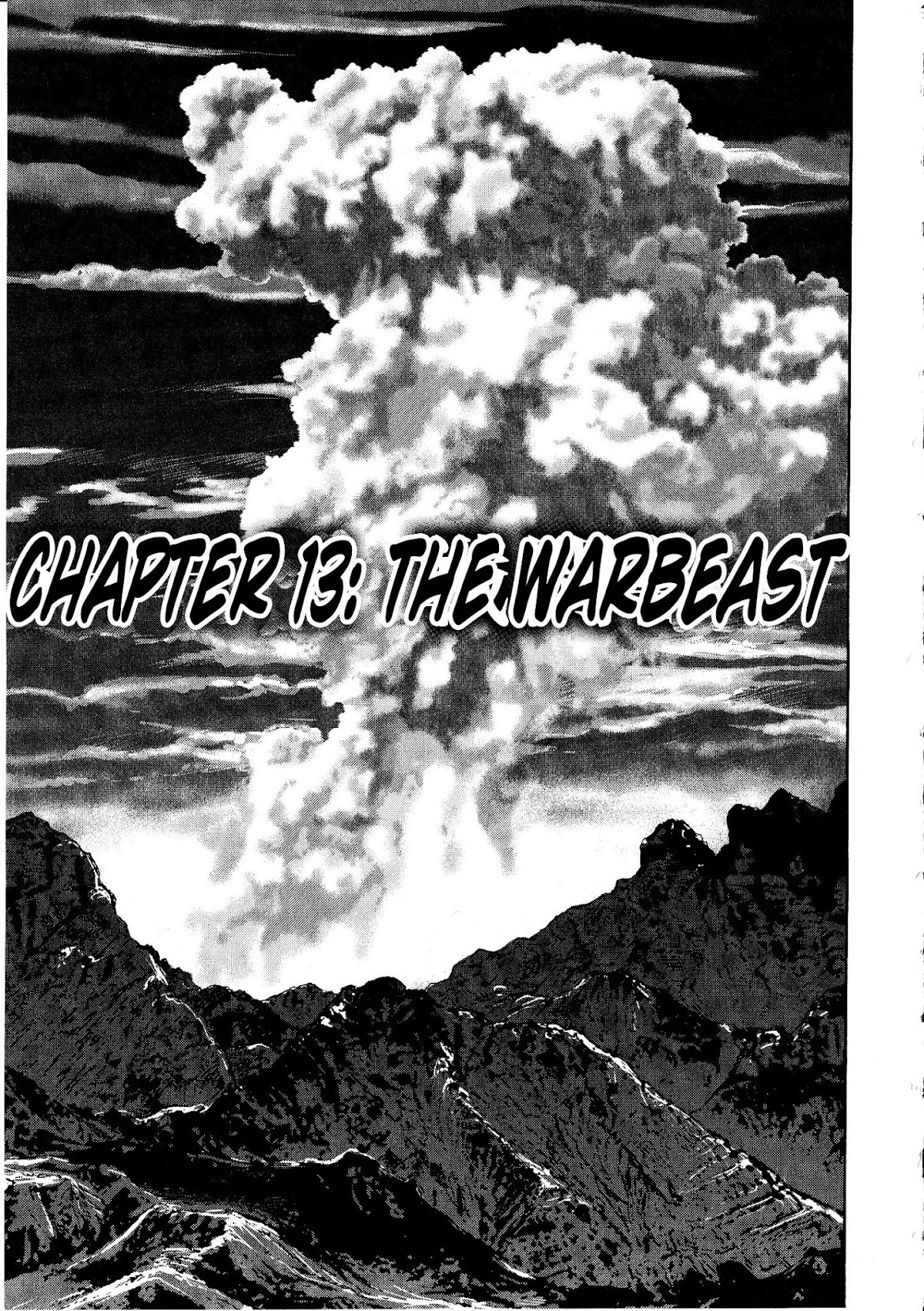 Devilman vs. Hades Chapter 13 page 3 - Chapter 13: The Warbeast