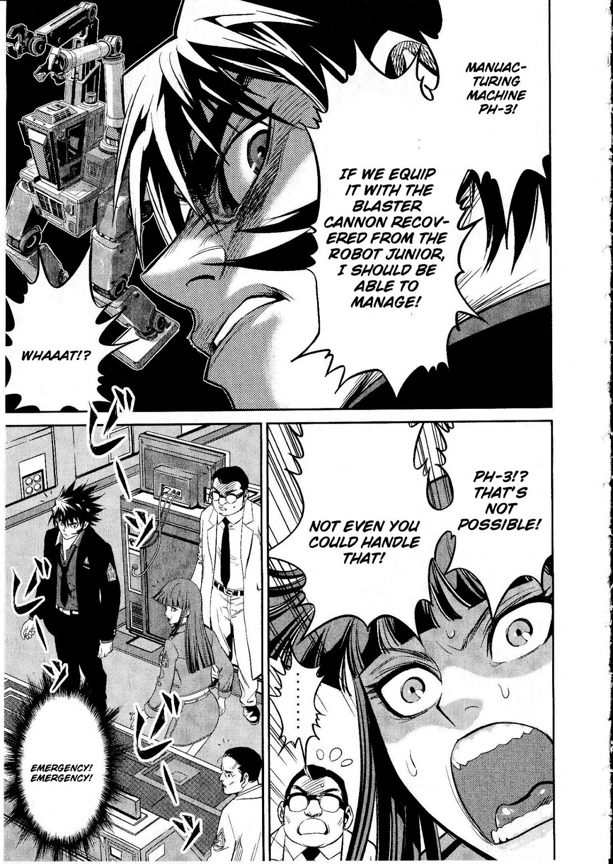 Devilman vs. Hades Chapter 14 page 23 - Chapter 14: Tsurugi Tetsuya