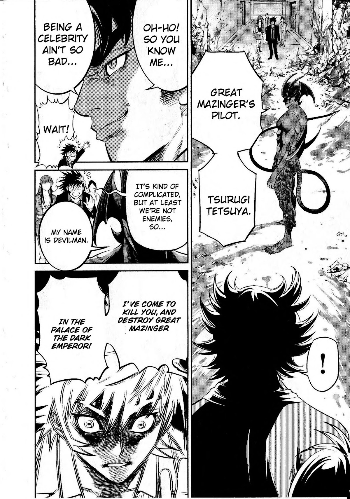 Devilman vs. Hades Chapter 14 page 30 - Chapter 14: Tsurugi Tetsuya