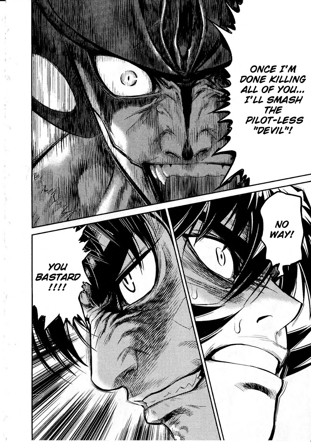 Devilman vs. Hades Chapter 14 page 32 - Chapter 14: Tsurugi Tetsuya