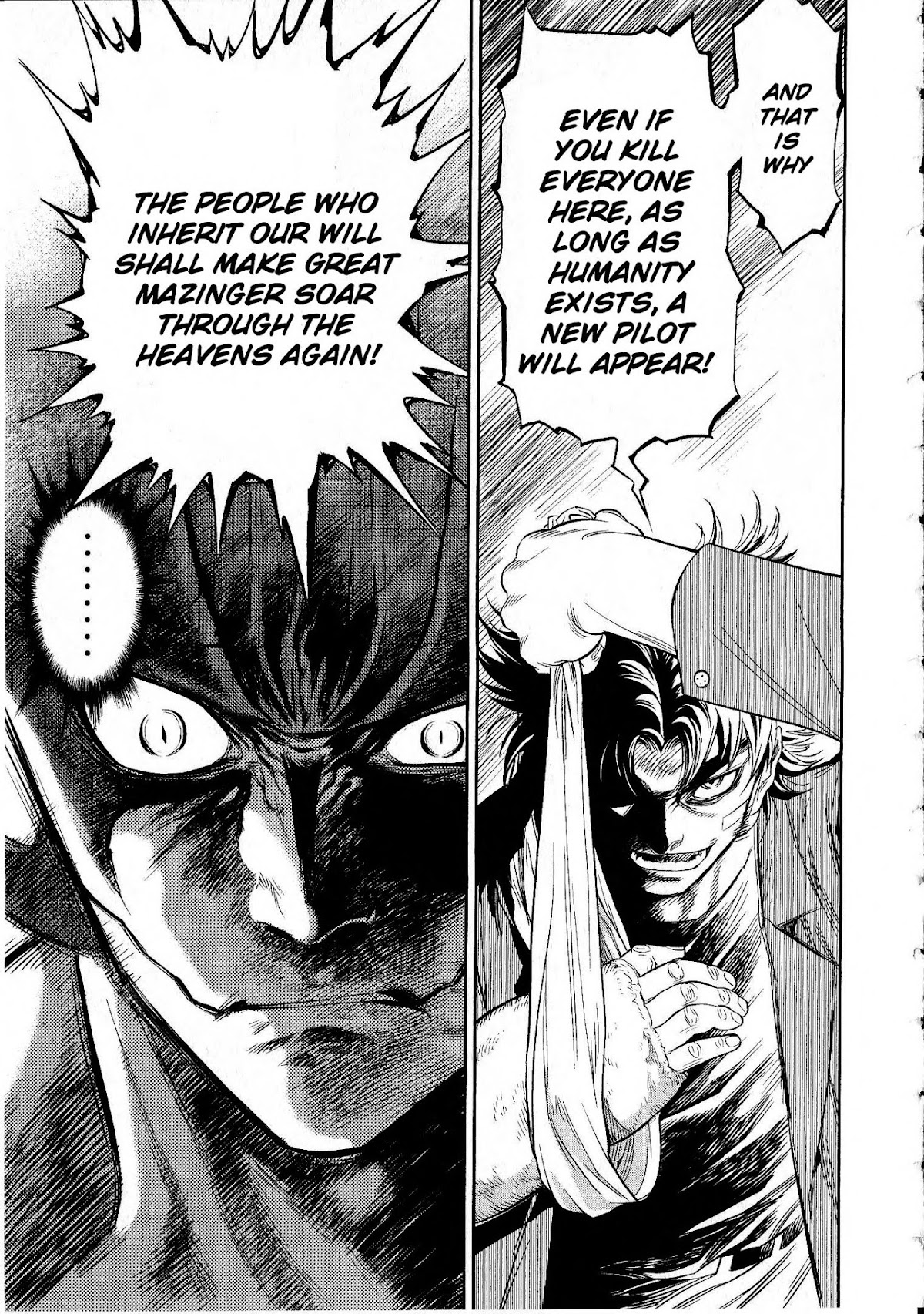 Devilman vs. Hades Chapter 14 page 35 - Chapter 14: Tsurugi Tetsuya