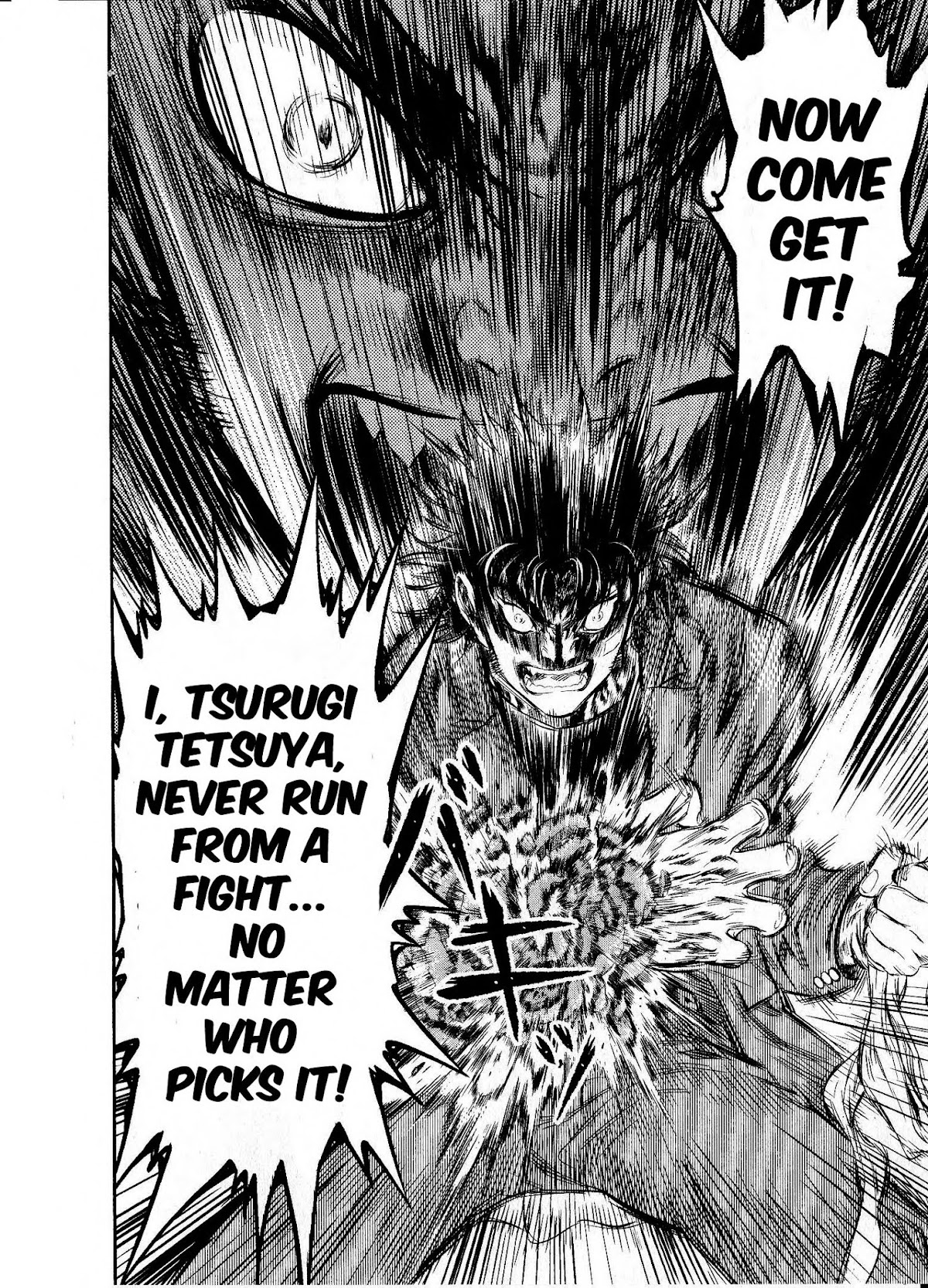 Devilman vs. Hades Chapter 14 page 36 - Chapter 14: Tsurugi Tetsuya