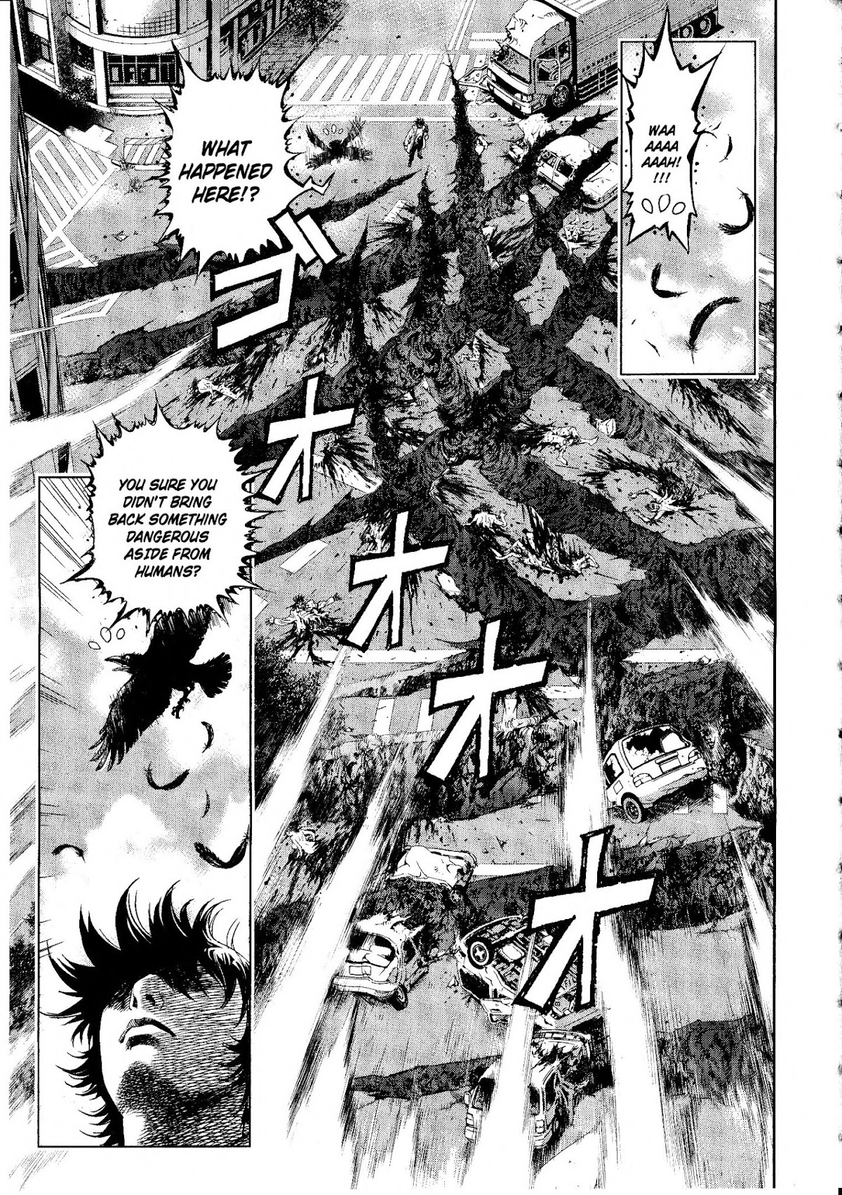 Devilman vs. Hades Chapter 3 page 1 - Chapter 3: The Demon Bird