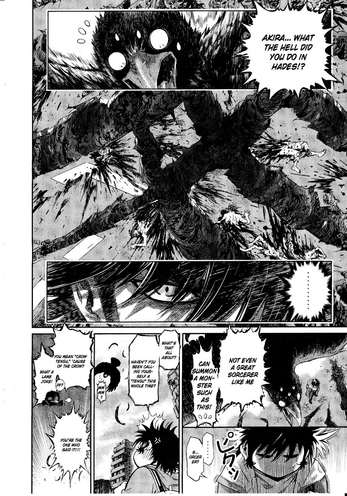 Devilman vs. Hades Chapter 3 page 2 - Chapter 3: The Demon Bird