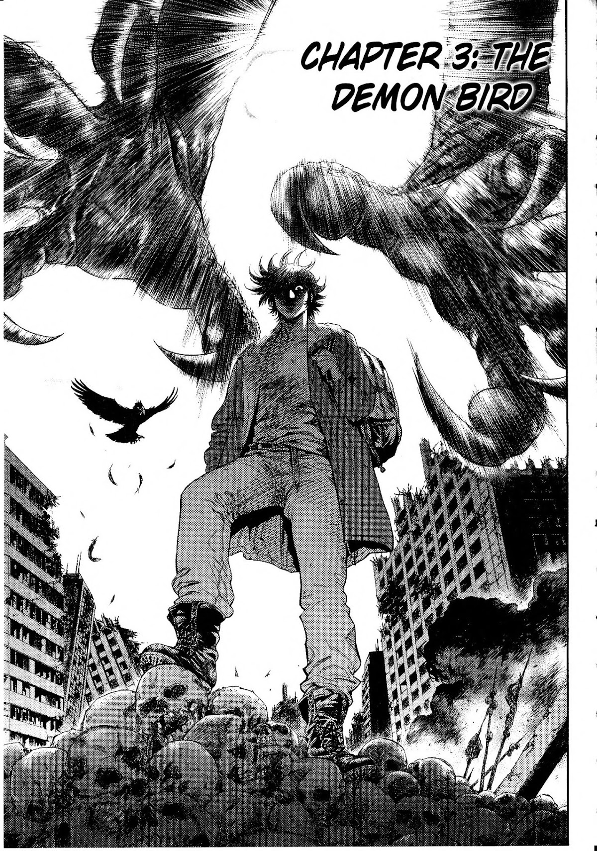 Devilman vs. Hades Chapter 3 page 3 - Chapter 3: The Demon Bird