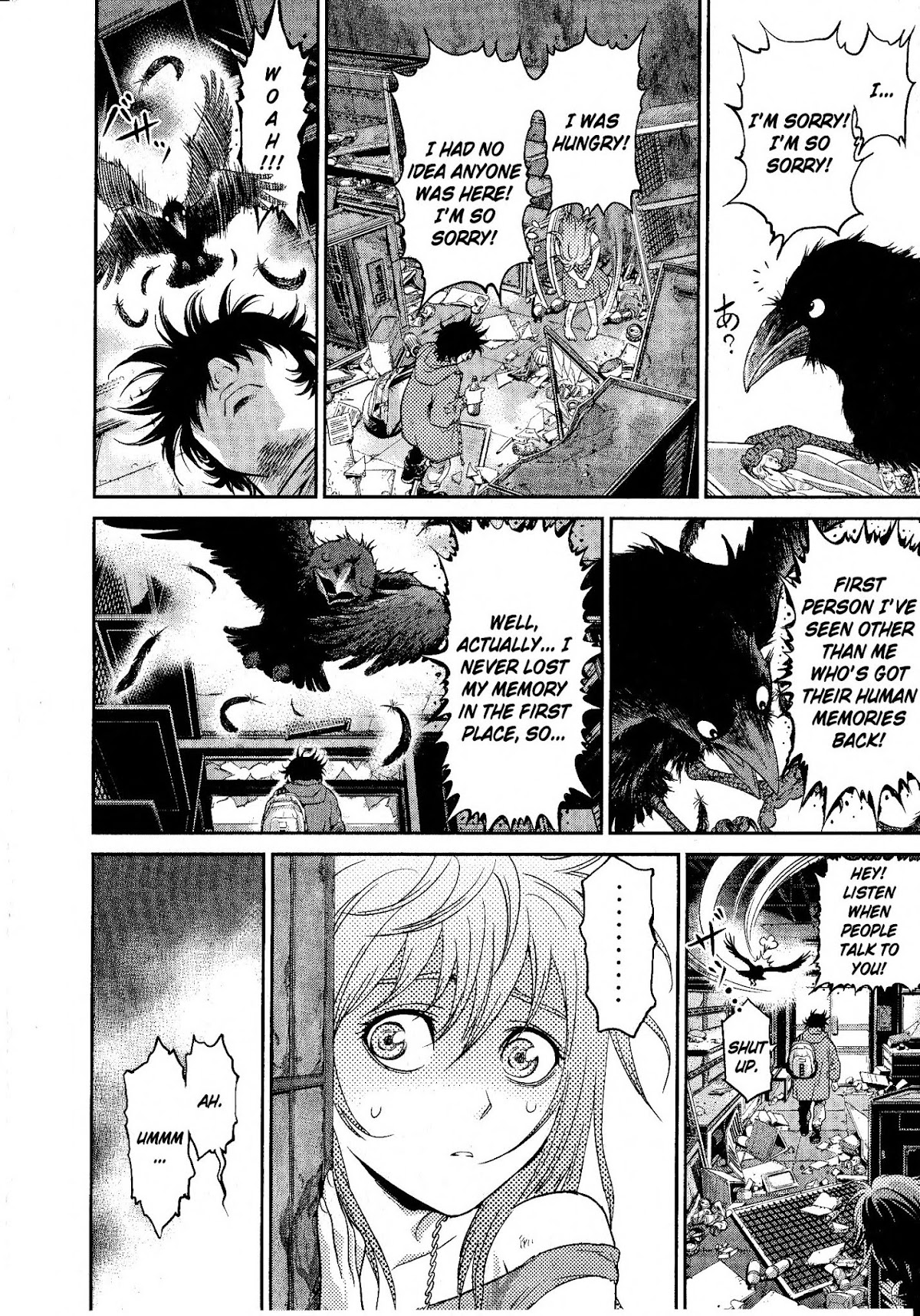 Devilman vs. Hades Chapter 3 page 6 - Chapter 3: The Demon Bird