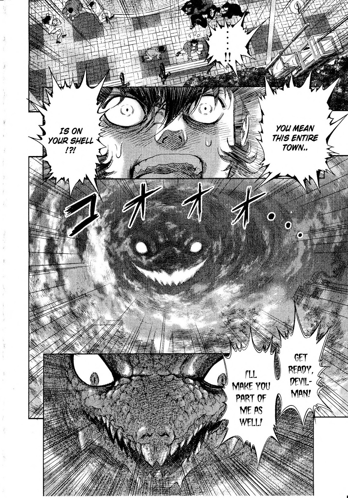 Devilman vs. Hades Chapter 5 page 28 - Chapter 5: Miki's Town