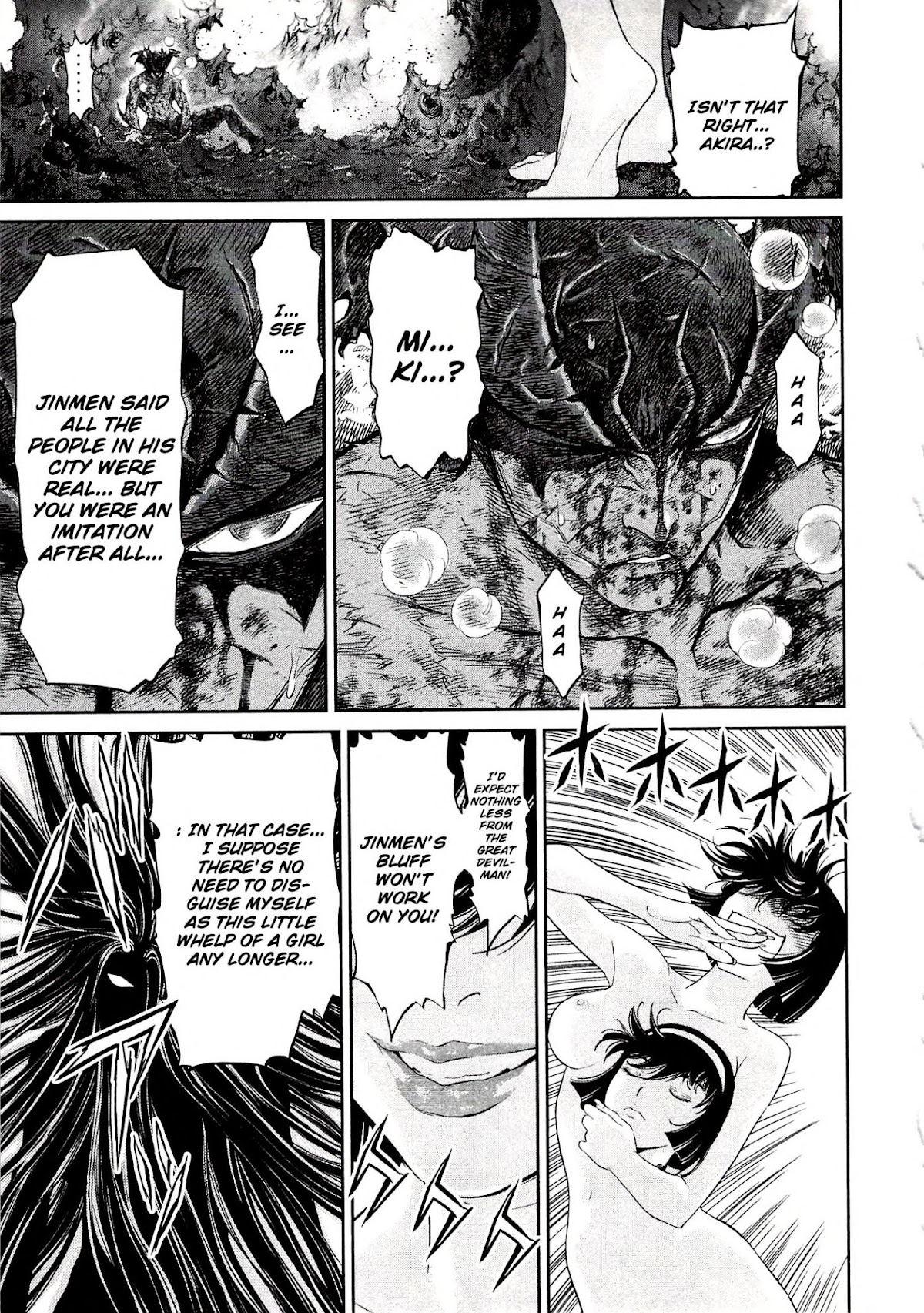Devilman vs. Hades Chapter 8 page 13 - Chapter 8: The Shuddering Dark