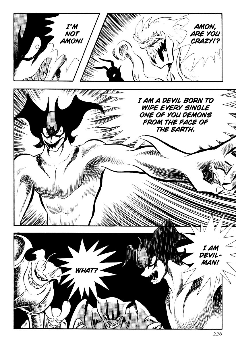 Devilman Chapter 1.0 page 221 - Vol.1