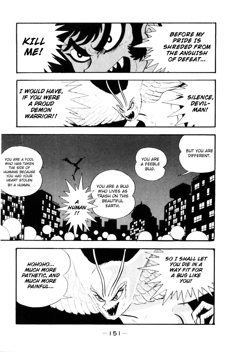 Devilman Chapter 2.0 page 147 - Vol.2