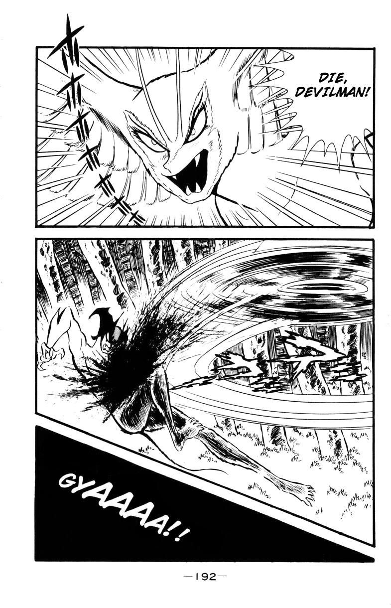 Devilman Chapter 2.0 page 188 - Vol.2