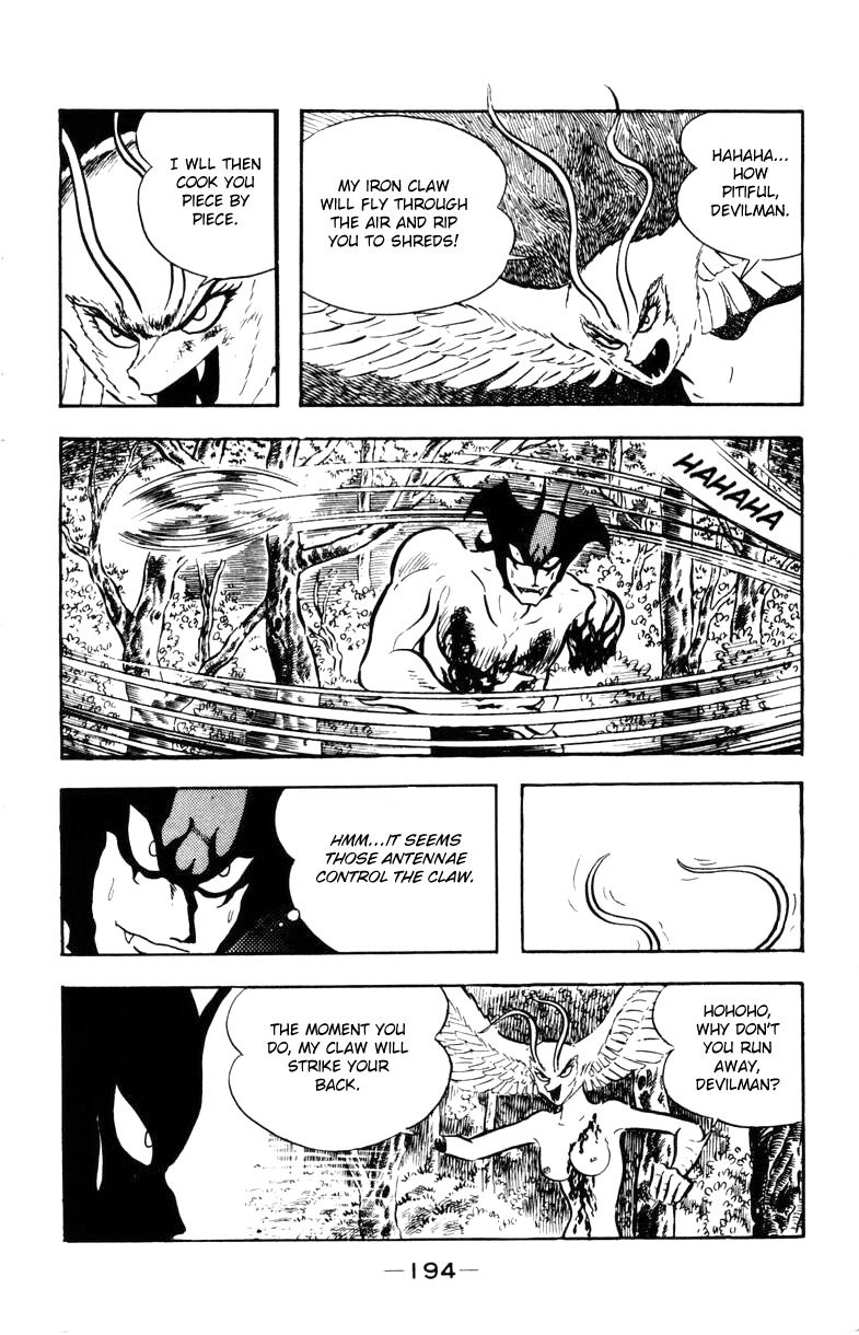 Devilman Chapter 2.0 page 190 - Vol.2