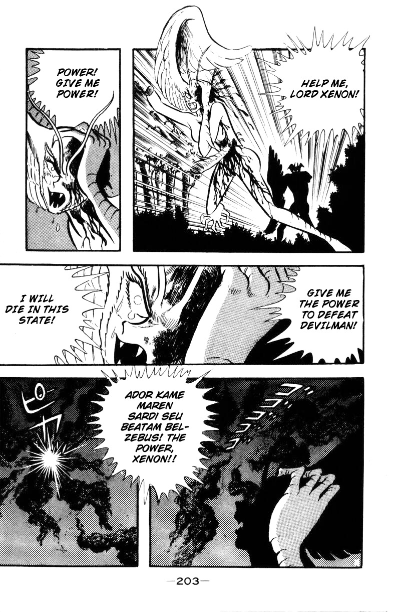 Devilman Chapter 2.0 page 199 - Vol.2