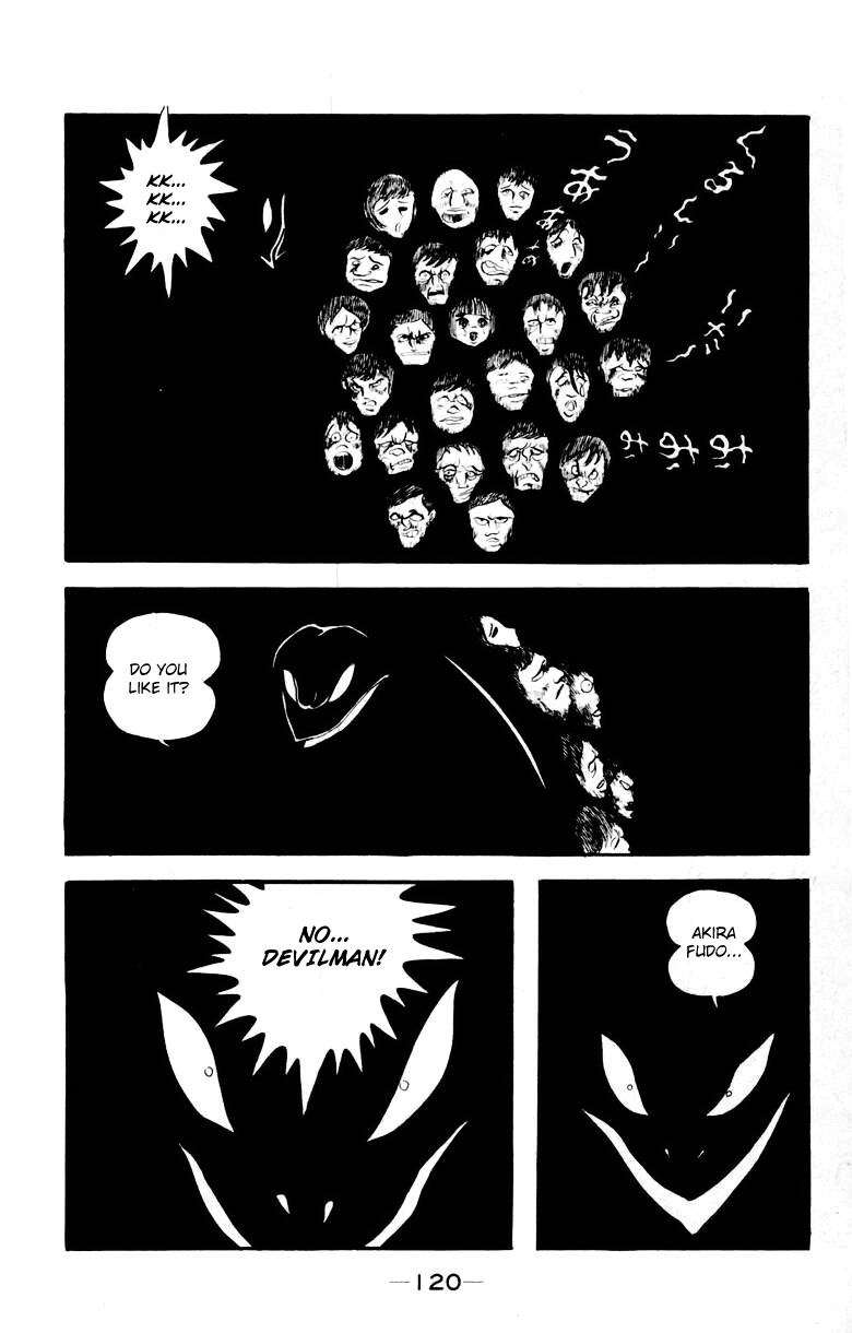 Devilman Chapter 3.0 page 117 - Vol.3