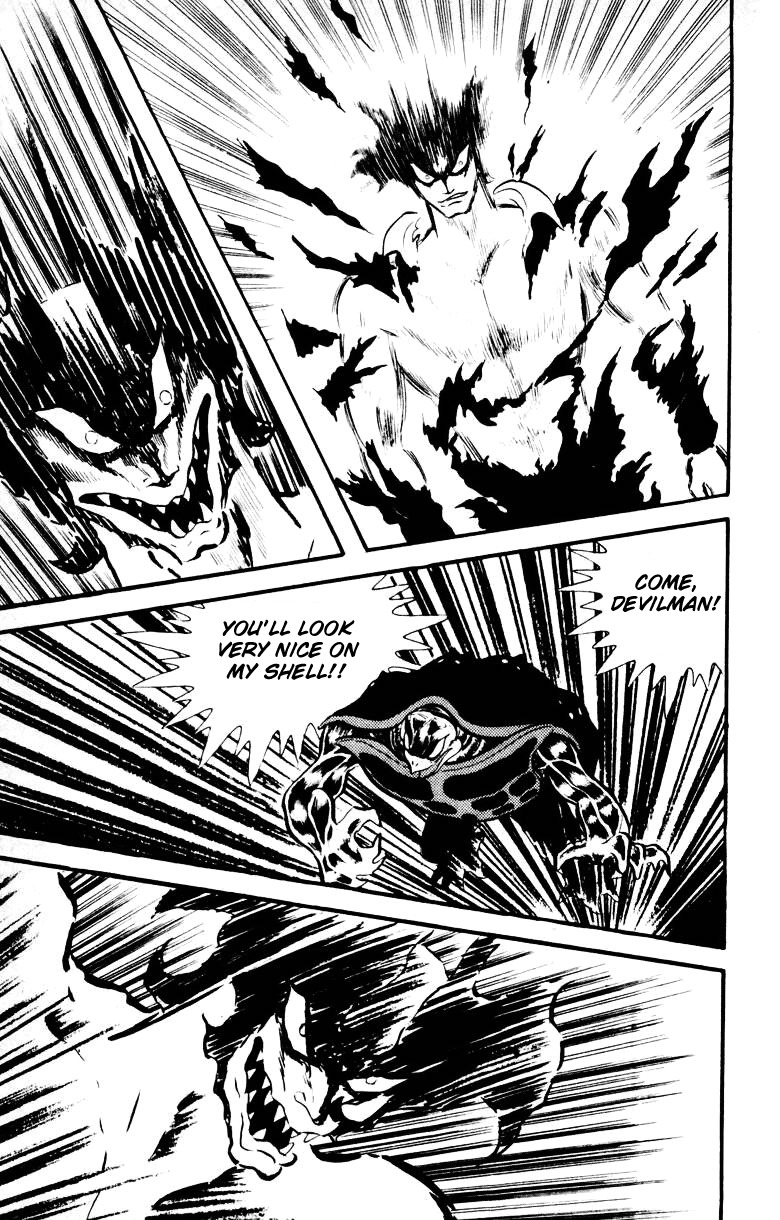 Devilman Chapter 3.0 page 124 - Vol.3