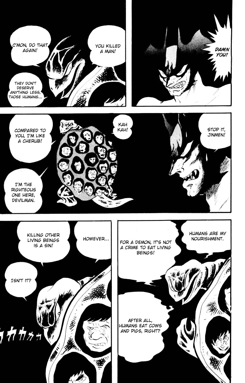 Devilman Chapter 3.0 page 132 - Vol.3