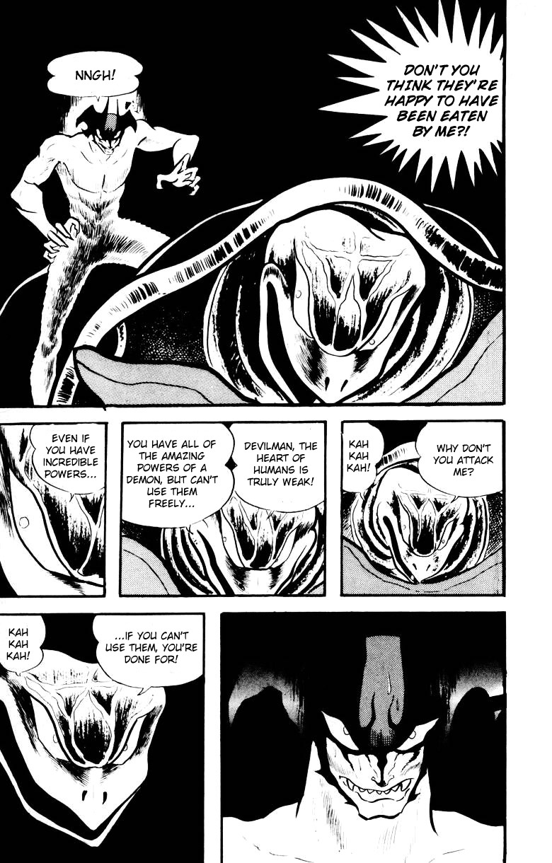 Devilman Chapter 3.0 page 134 - Vol.3