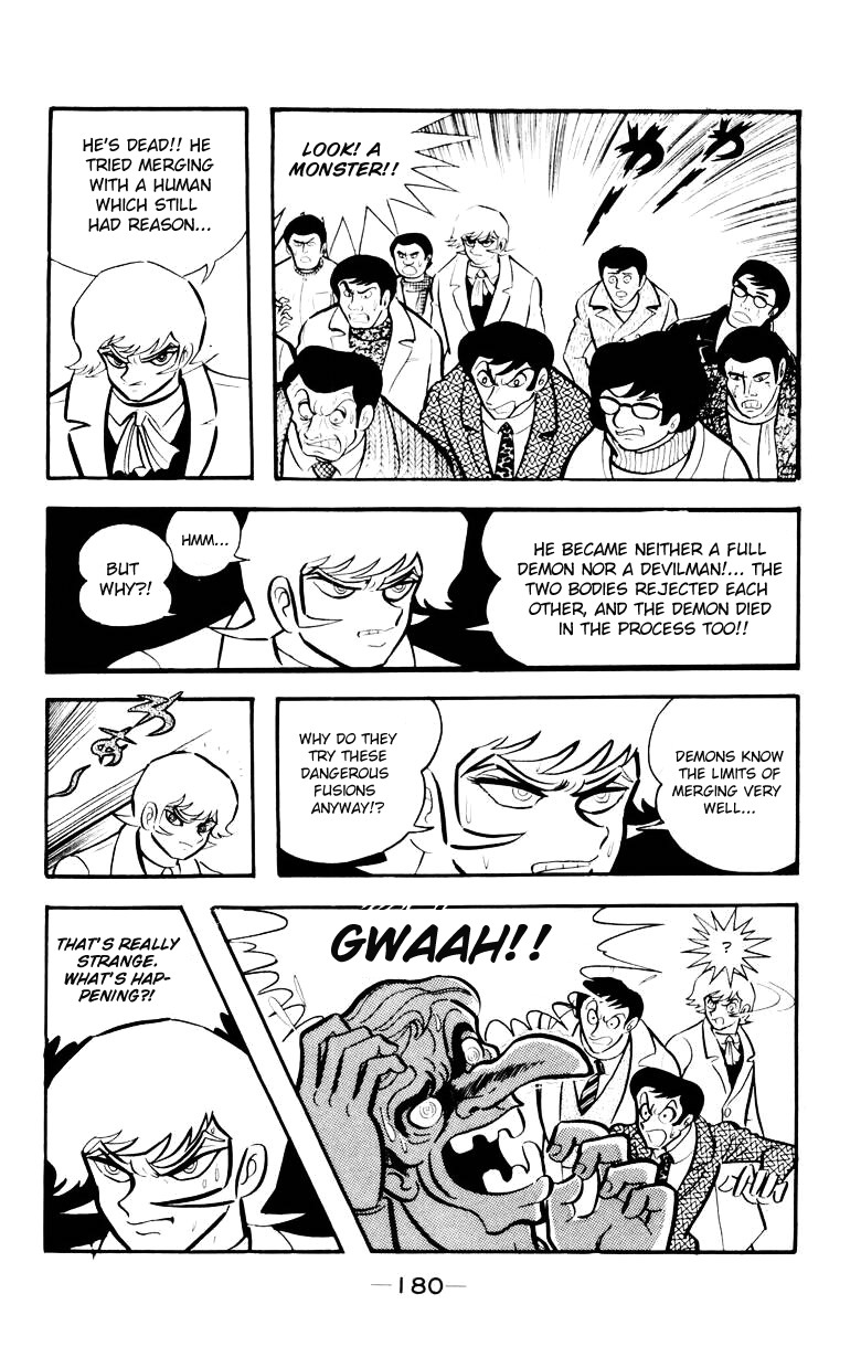 Devilman Chapter 3.0 page 174 - Vol.3