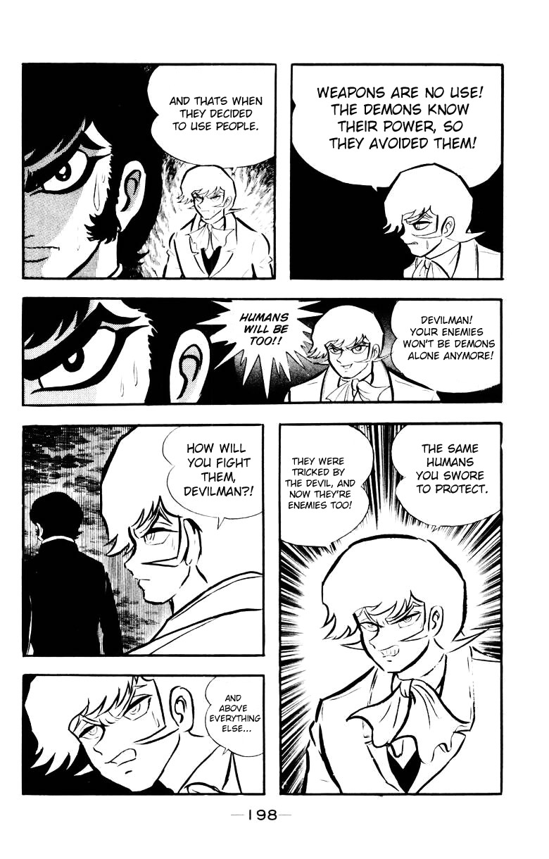 Devilman Chapter 3.0 page 191 - Vol.3