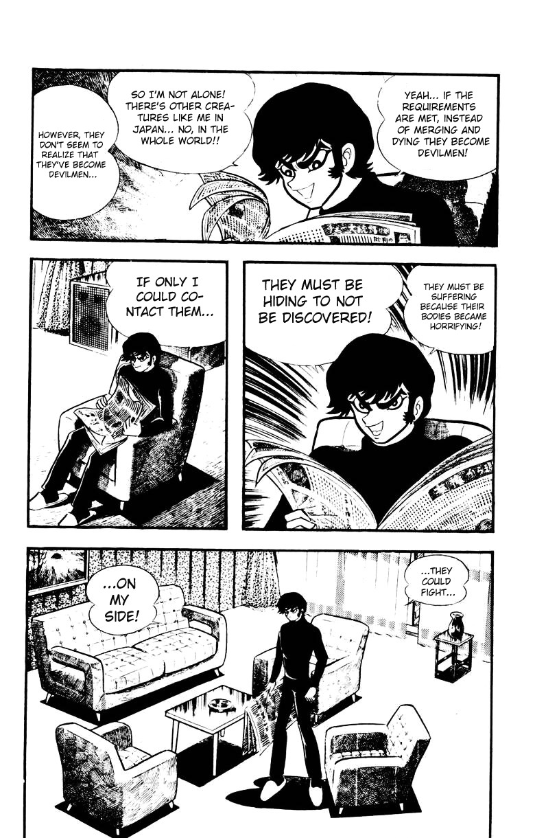 Devilman Chapter 3.0 page 195 - Vol.3