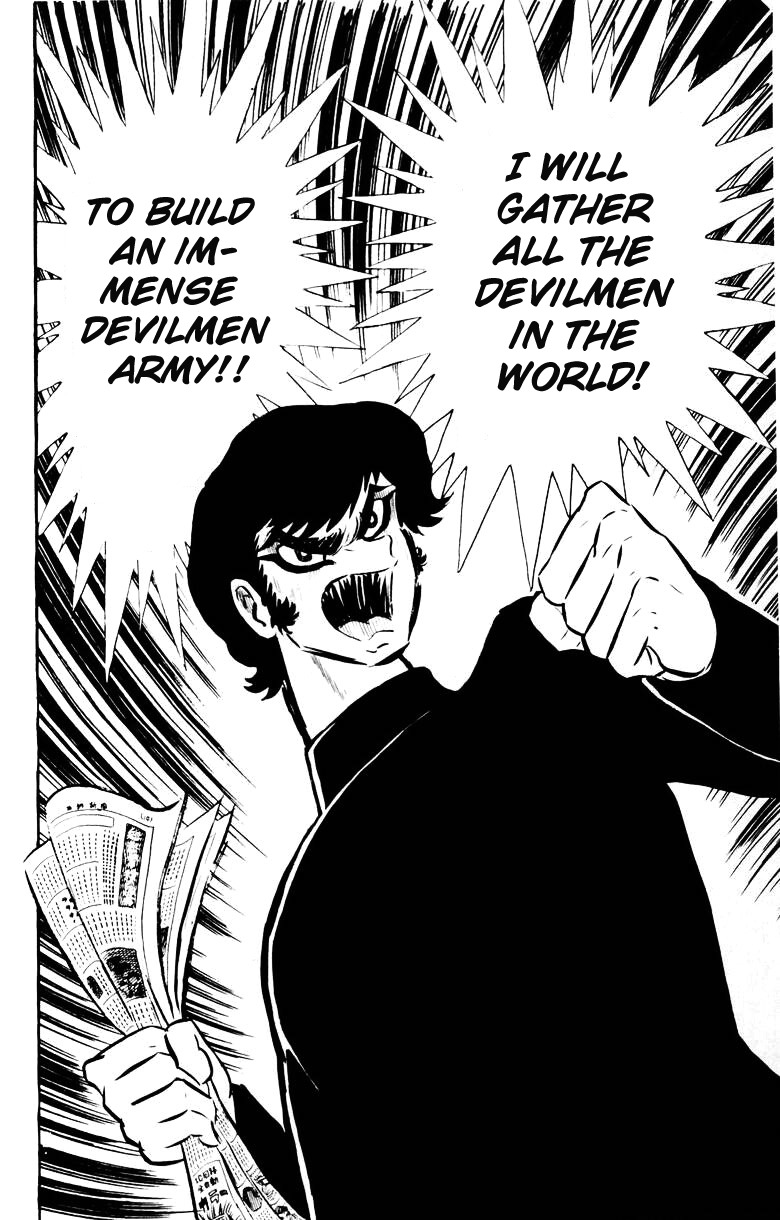 Devilman Chapter 3.0 page 197 - Vol.3