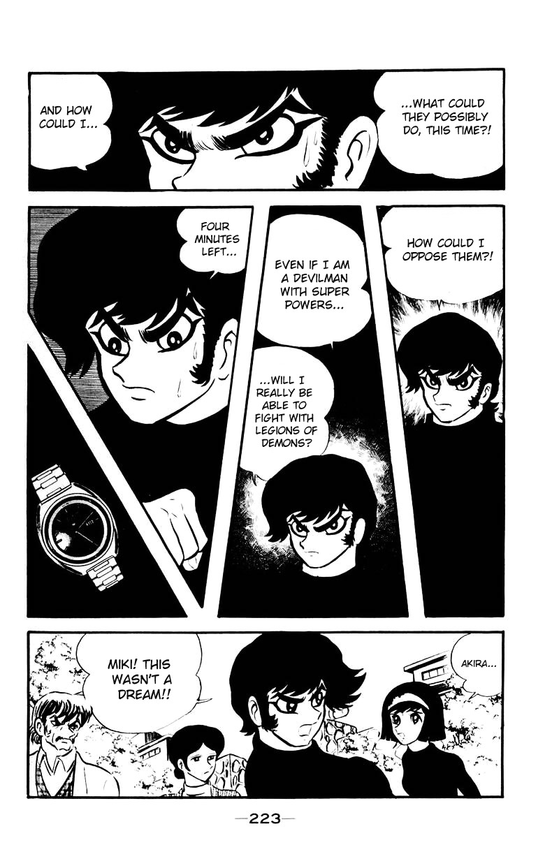 Devilman Chapter 3.0 page 215 - Vol.3