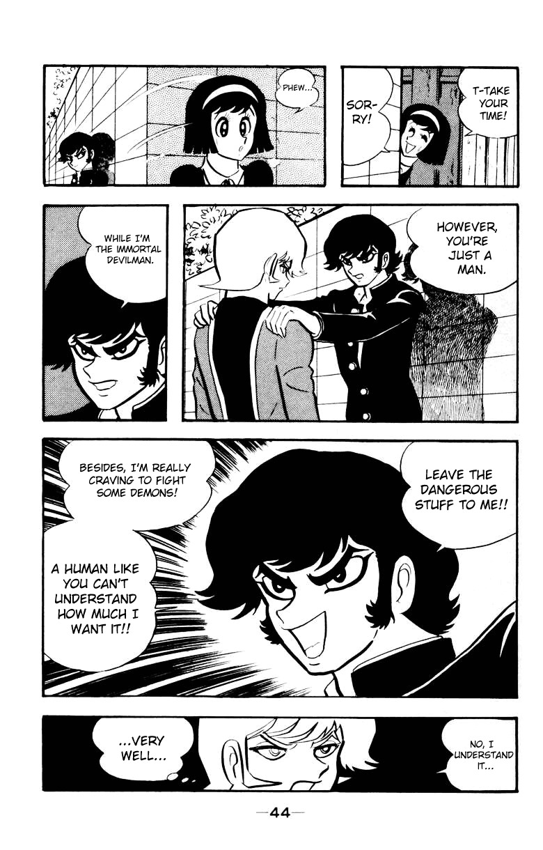 Devilman Chapter 3.0 page 41 - Vol.3