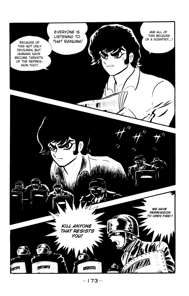 Devilman Chapter 4.0 page 161 - Vol.4