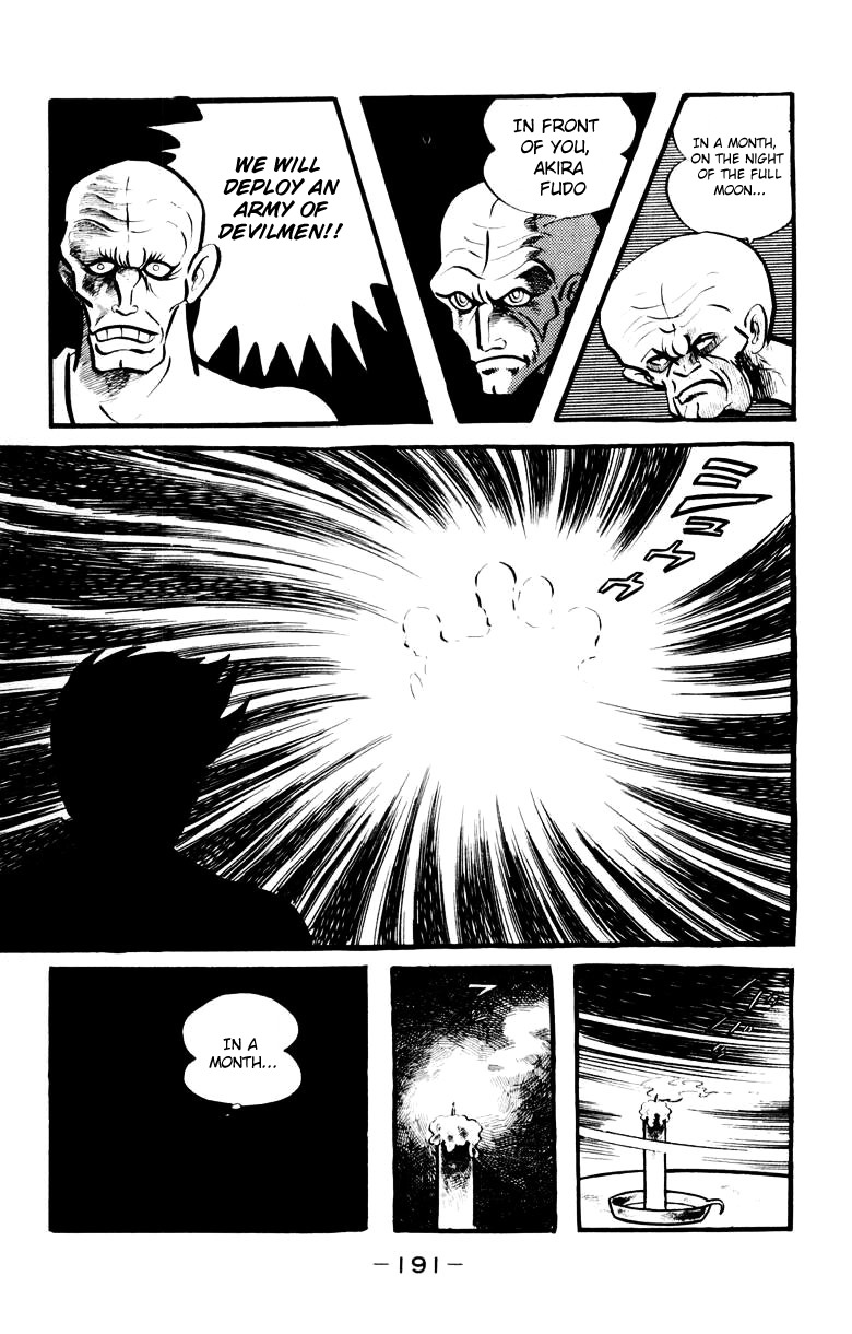 Devilman Chapter 4.0 page 177 - Vol.4