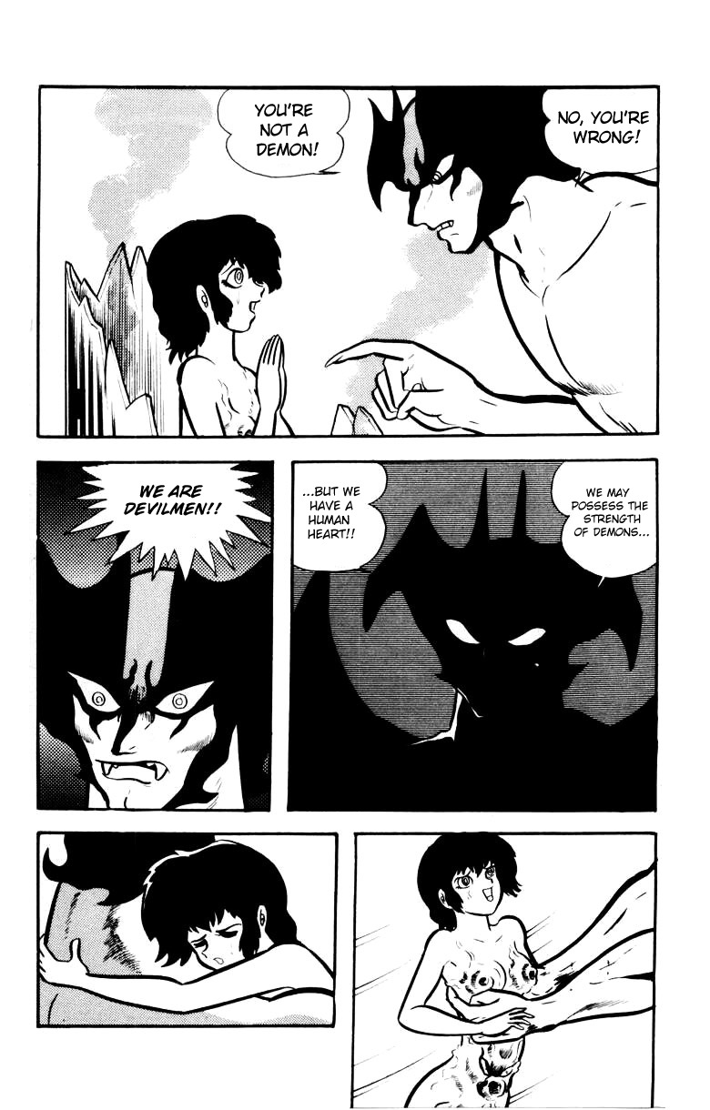 Devilman Chapter 4.0 page 189 - Vol.4
