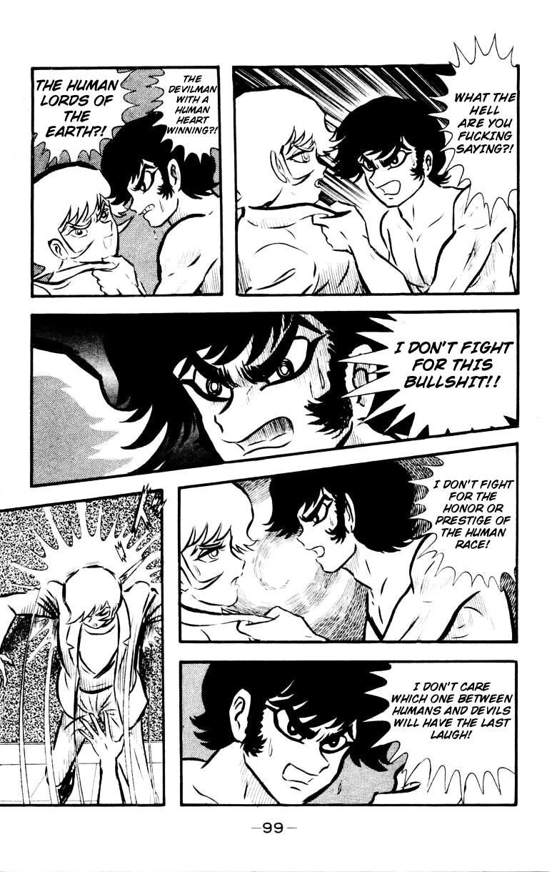 Devilman Chapter 4.0 page 91 - Vol.4
