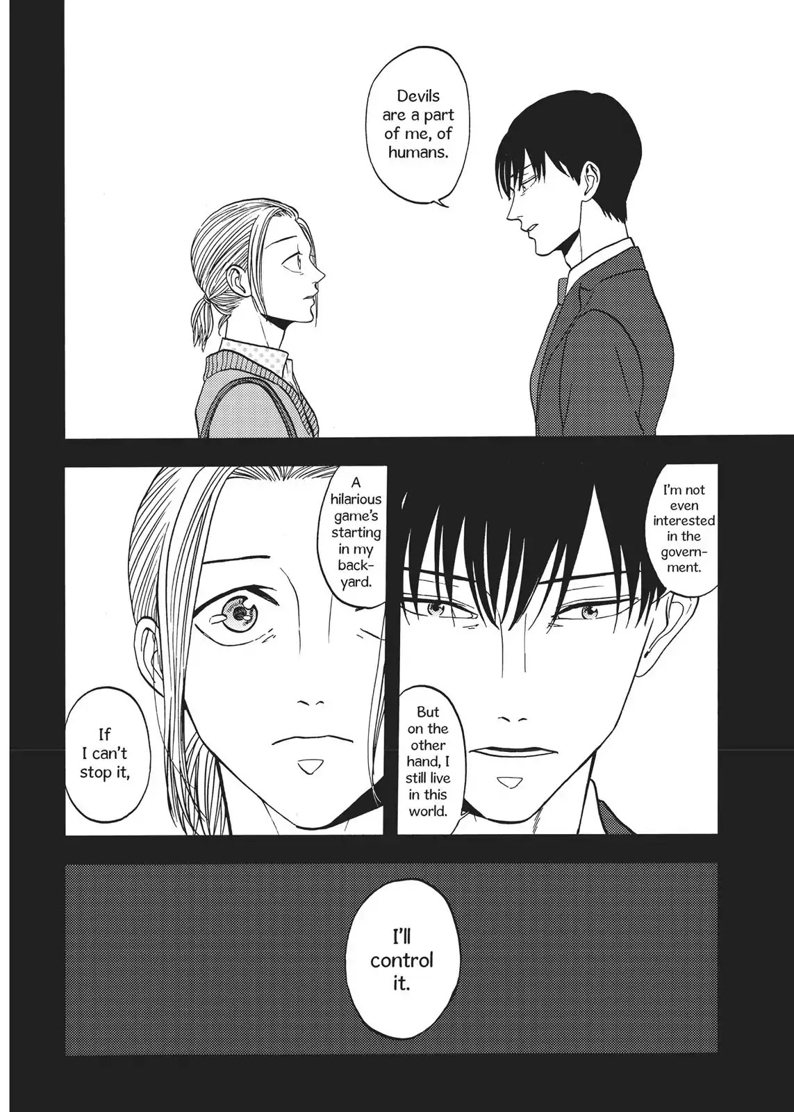 Devils Line Chapter 61 page 13 - Chapter 61: Vol.12 Line 61: Part of Me