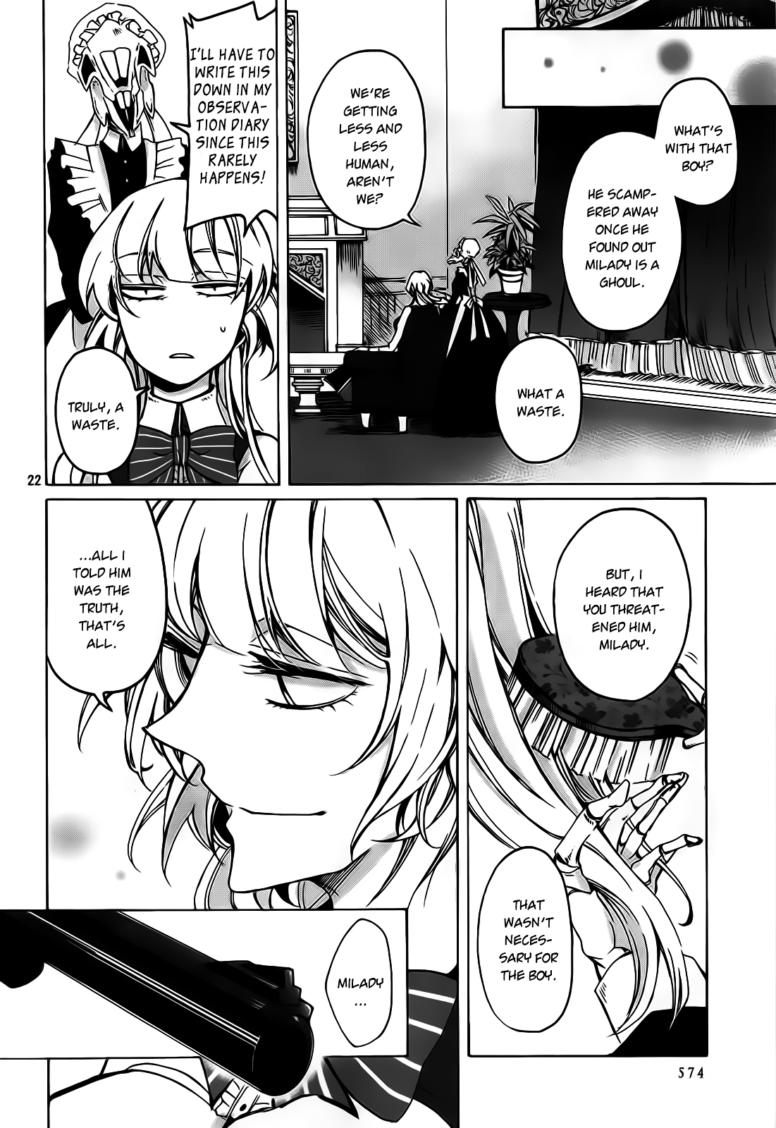 Dhaldot no Akujiki Musume Chapter 0 page 22 - Chapter 0 : Oneshot