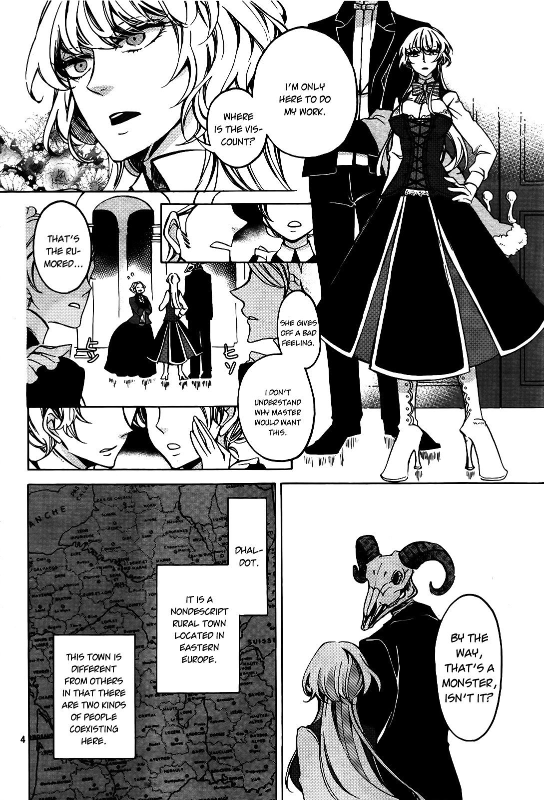 Dhaldot no Akujiki Musume Chapter 0 page 4 - Chapter 0 : Oneshot