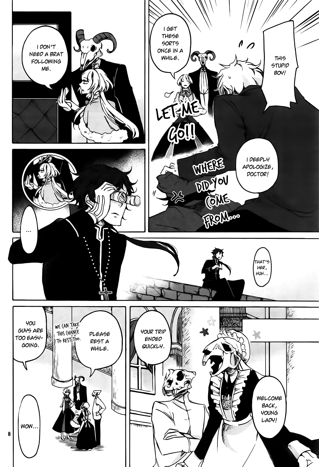 Dhaldot no Akujiki Musume Chapter 0 page 8 - Chapter 0 : Oneshot
