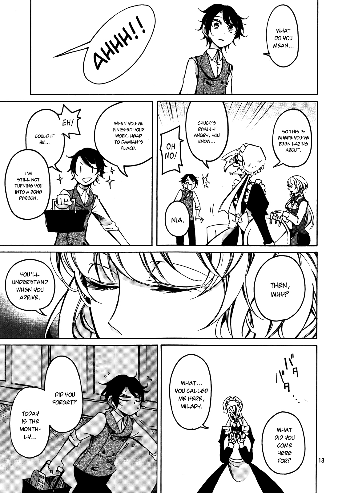 Dhaldot no Akujiki Musume Chapter 1 page 13 - Chapter 1 : Episode 1 (Oneshot)