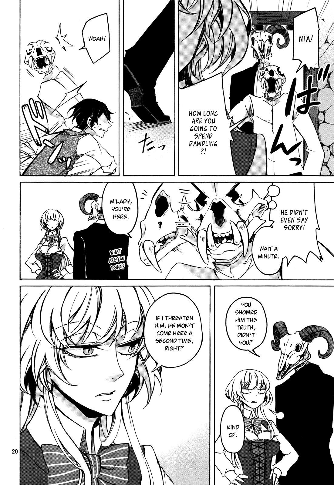 Dhaldot no Akujiki Musume Chapter 1 page 20 - Chapter 1 : Episode 1 (Oneshot)
