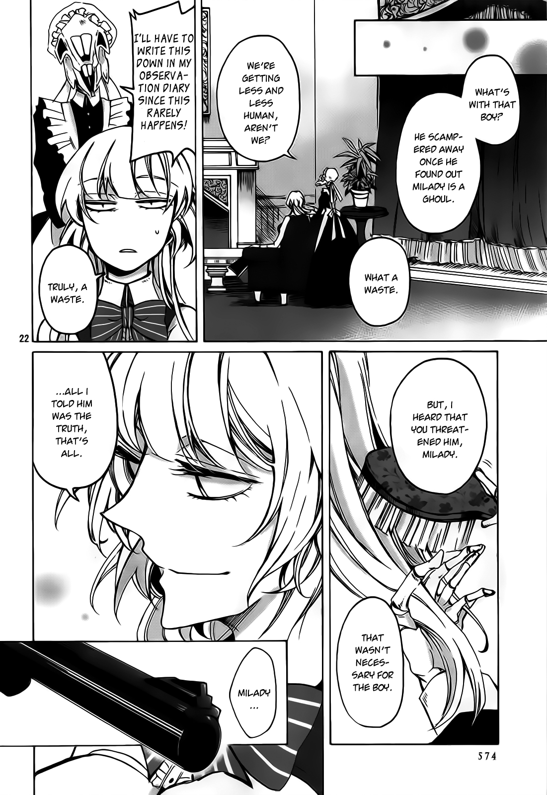 Dhaldot no Akujiki Musume Chapter 1 page 22 - Chapter 1 : Episode 1 (Oneshot)