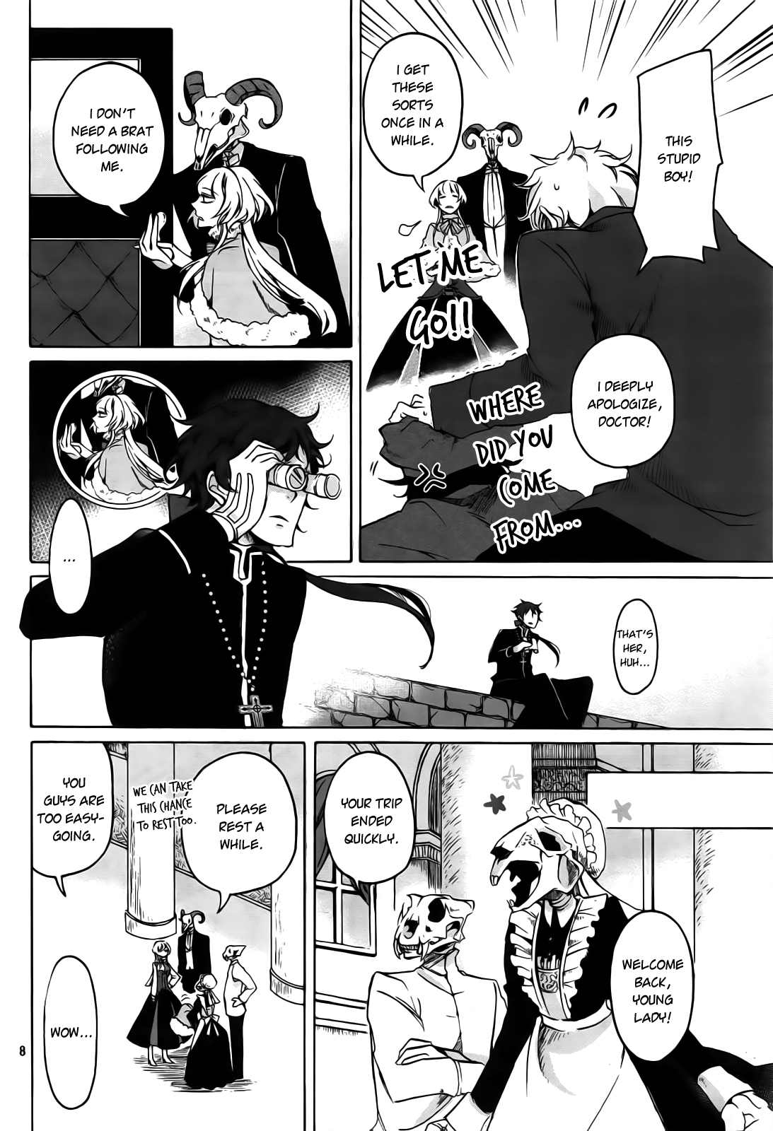 Dhaldot no Akujiki Musume Chapter 1 page 8 - Chapter 1 : Episode 1 (Oneshot)