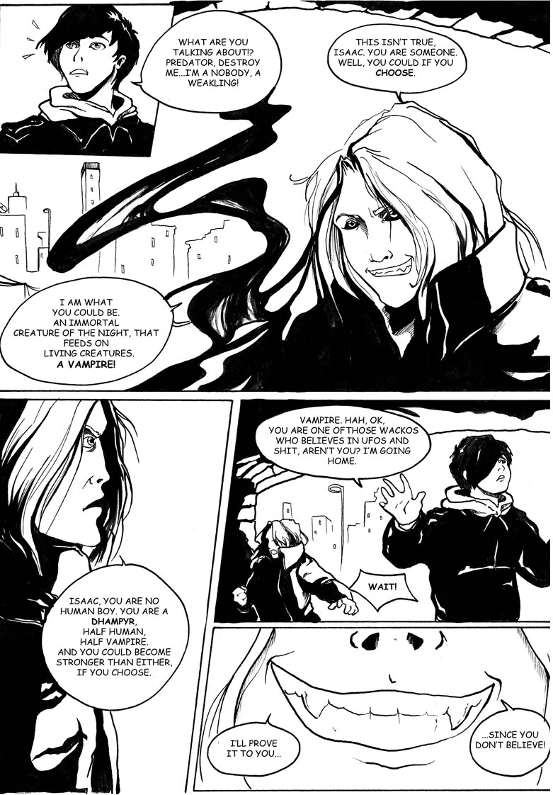 Dhampyr Chapter 1.2 page 14 - Chapter 1 v2 : A Monster Awakens.