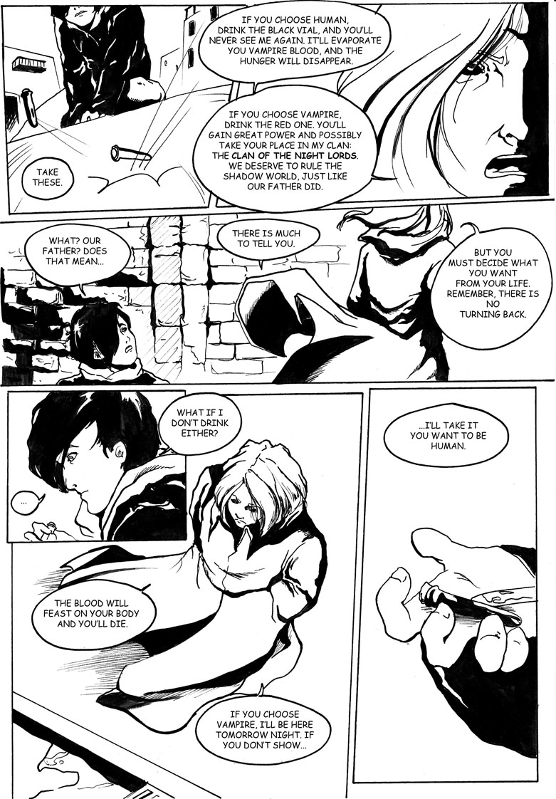 Dhampyr Chapter 1.2 page 16 - Chapter 1 v2 : A Monster Awakens.