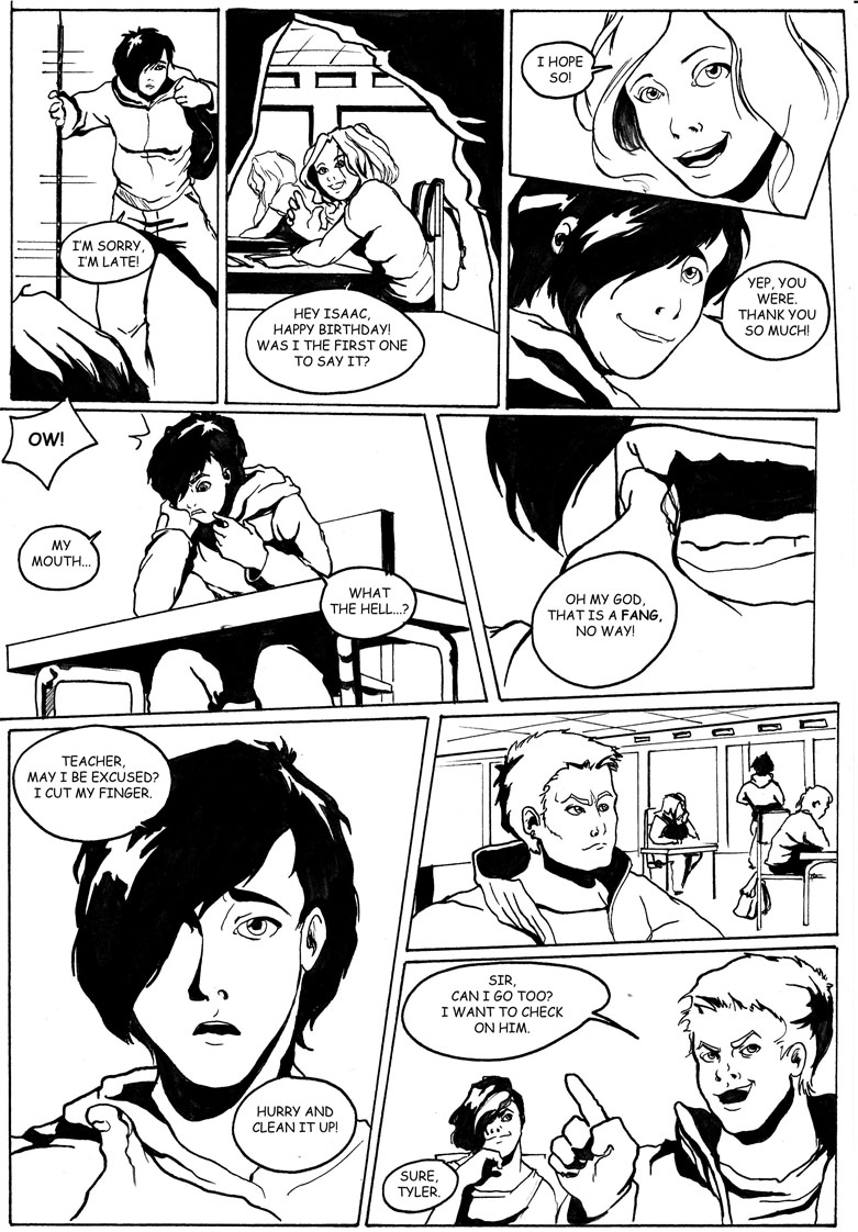 Dhampyr Chapter 1.2 page 18 - Chapter 1 v2 : A Monster Awakens.