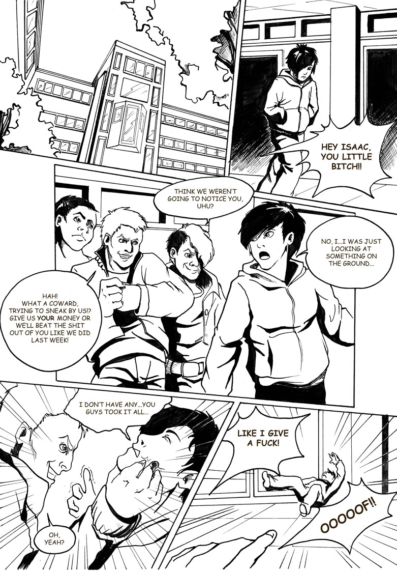 Dhampyr Chapter 1.2 page 2 - Chapter 1 v2 : A Monster Awakens.