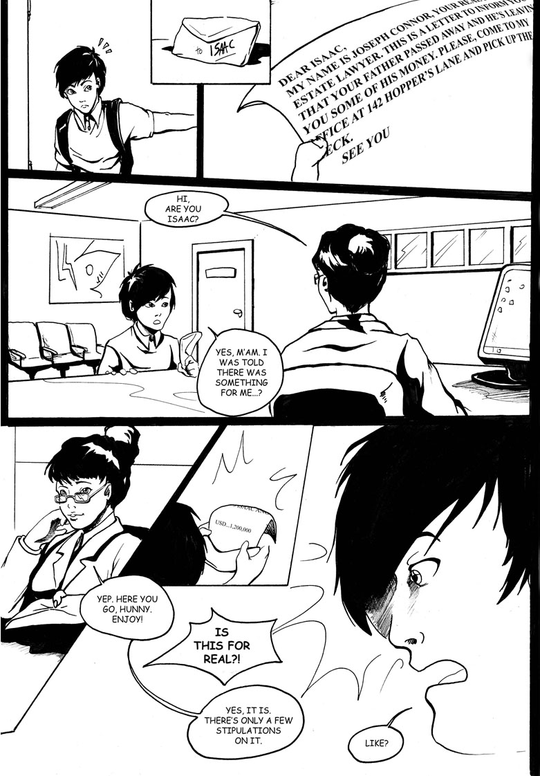 Dhampyr Chapter 1.2 page 6 - Chapter 1 v2 : A Monster Awakens.