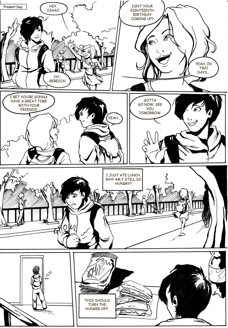 Dhampyr Chapter 1.2 page 8 - Chapter 1 v2 : A Monster Awakens.