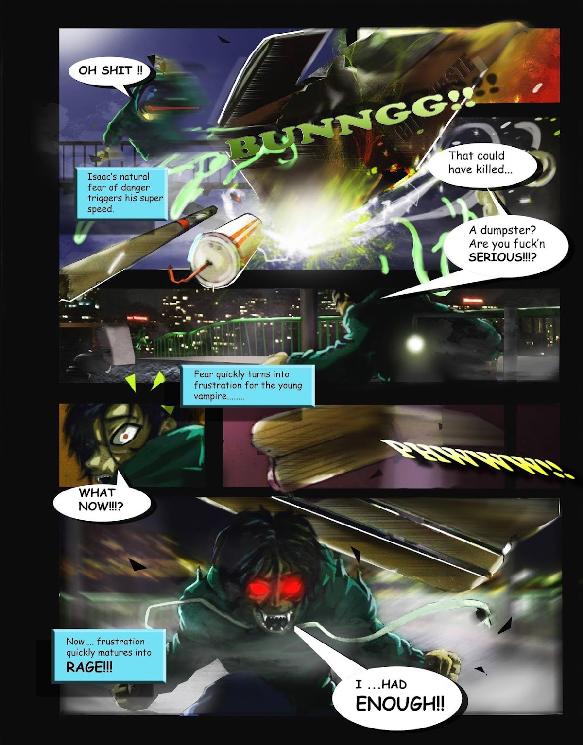 Dhampyr Chapter 2 page 2 - Chapter 2 : The Abuser Falls