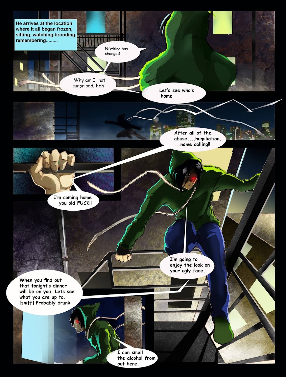Dhampyr Chapter 2 page 6 - Chapter 2 : The Abuser Falls
